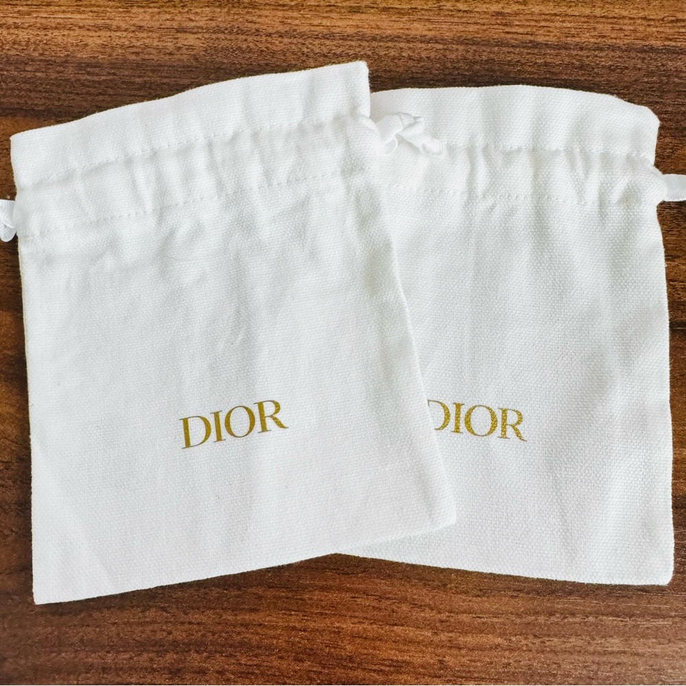 2 Dior pouches